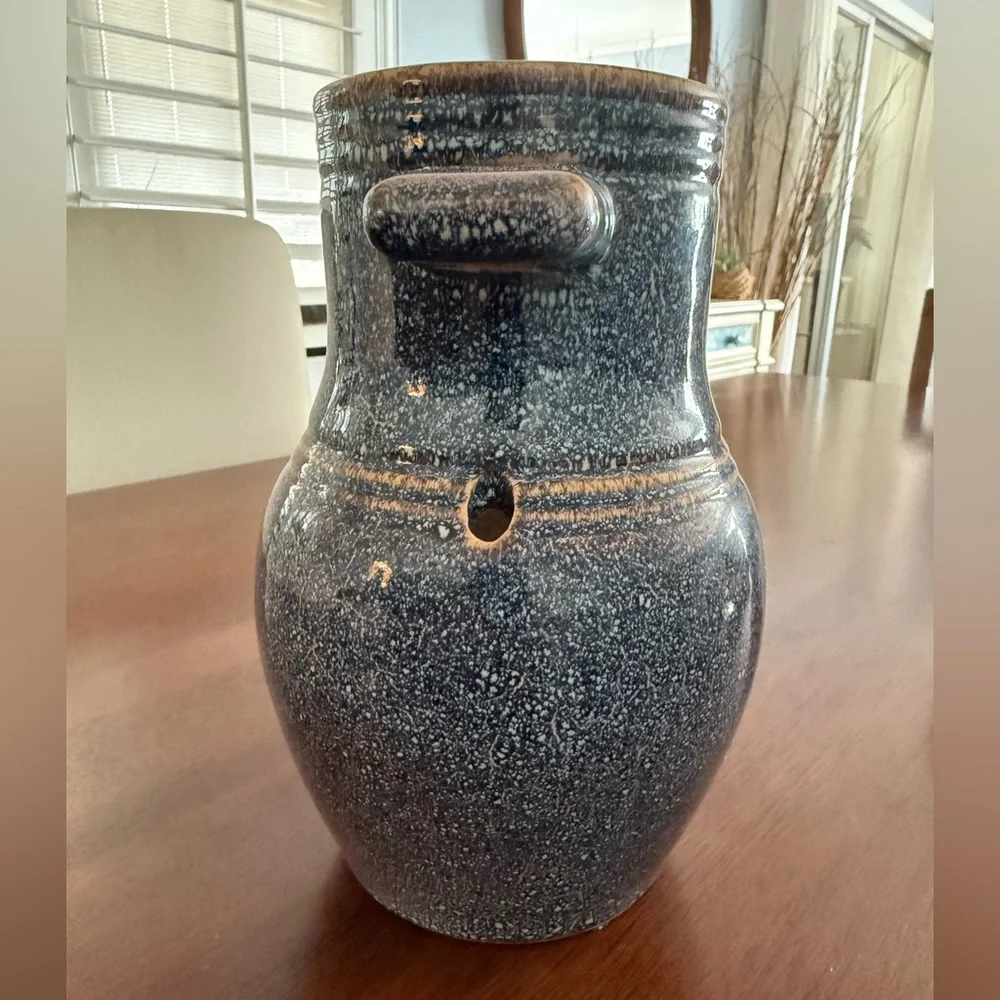 Vintage Ceramic Vase With Handle By Forah Faience Company From Mid- 20 th Cent - Picture 2 of 3